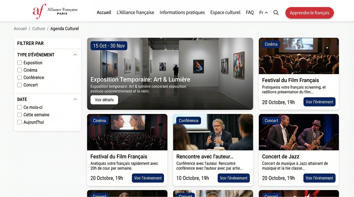 Agenda culturel